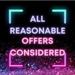 All Reasonable Offers Considered 🥰